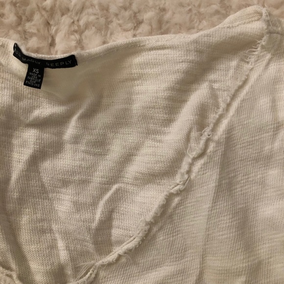 Urban outfitters long sleeved white blouse - Picture 3 of 3